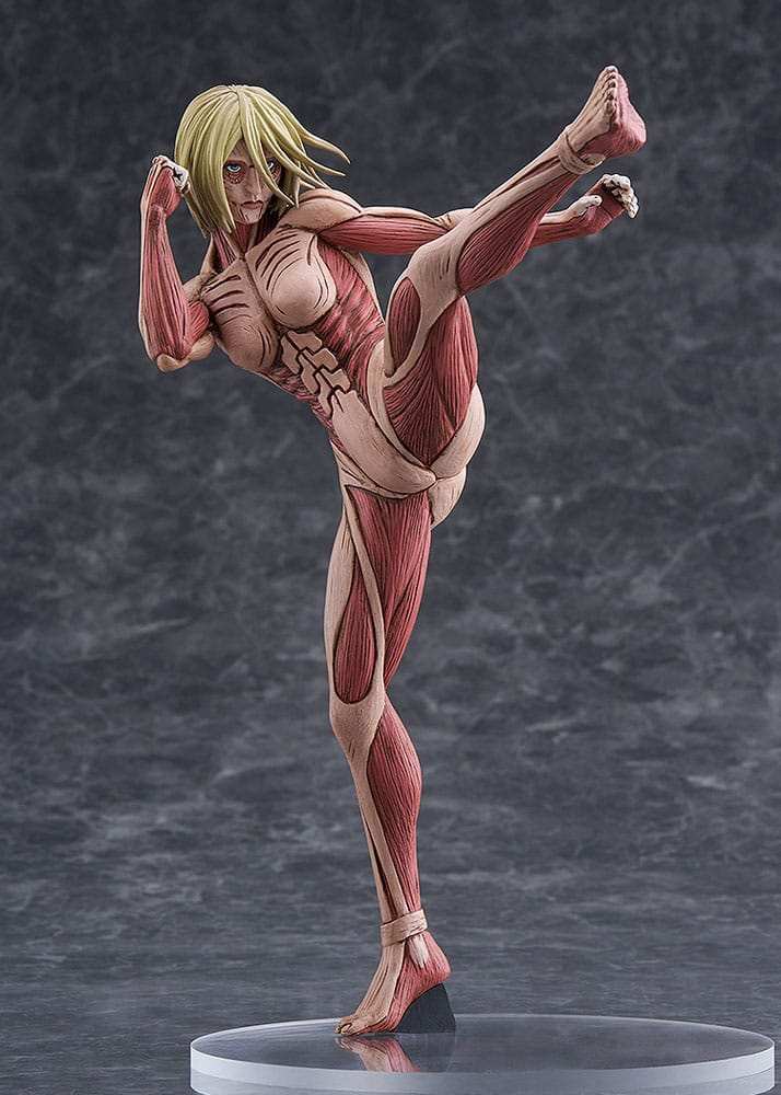 Attack on Titan Pop Up Parade PVC Statue Annie Leonhart: Female Titan Ver. L Size 24 cm - Smalltinytoystore
