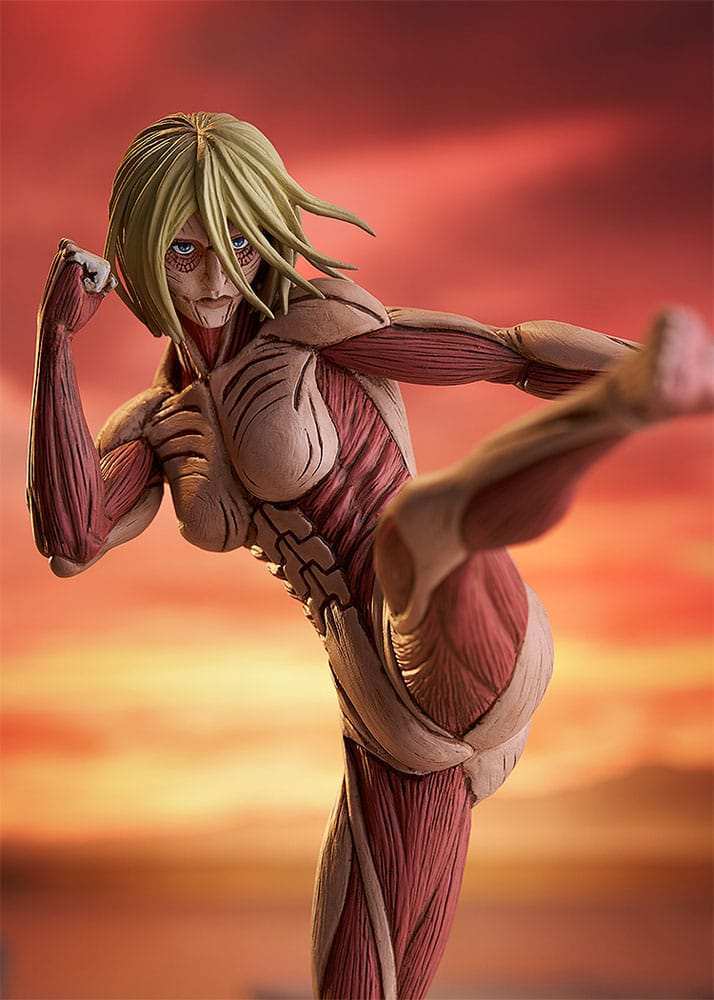 Attack on Titan Pop Up Parade PVC Statue Annie Leonhart: Female Titan Ver. L Size 24 cm - Smalltinytoystore