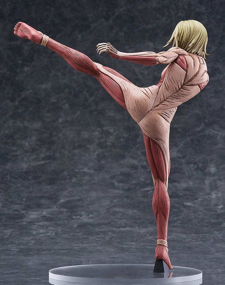 Attack on Titan Pop Up Parade PVC Statue Annie Leonhart: Female Titan Ver. L Size 24 cm - Smalltinytoystore