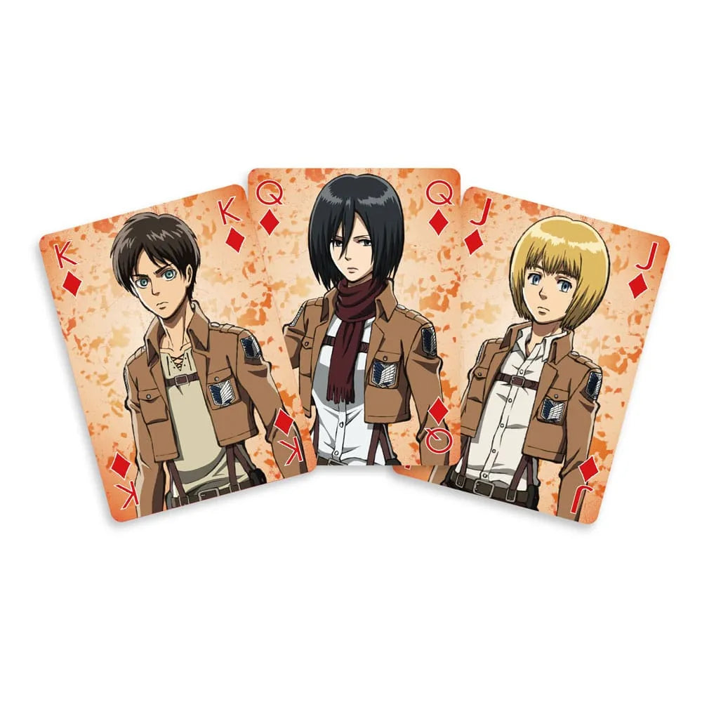 Attack On Titan Spielkarten - Smalltinytoystore