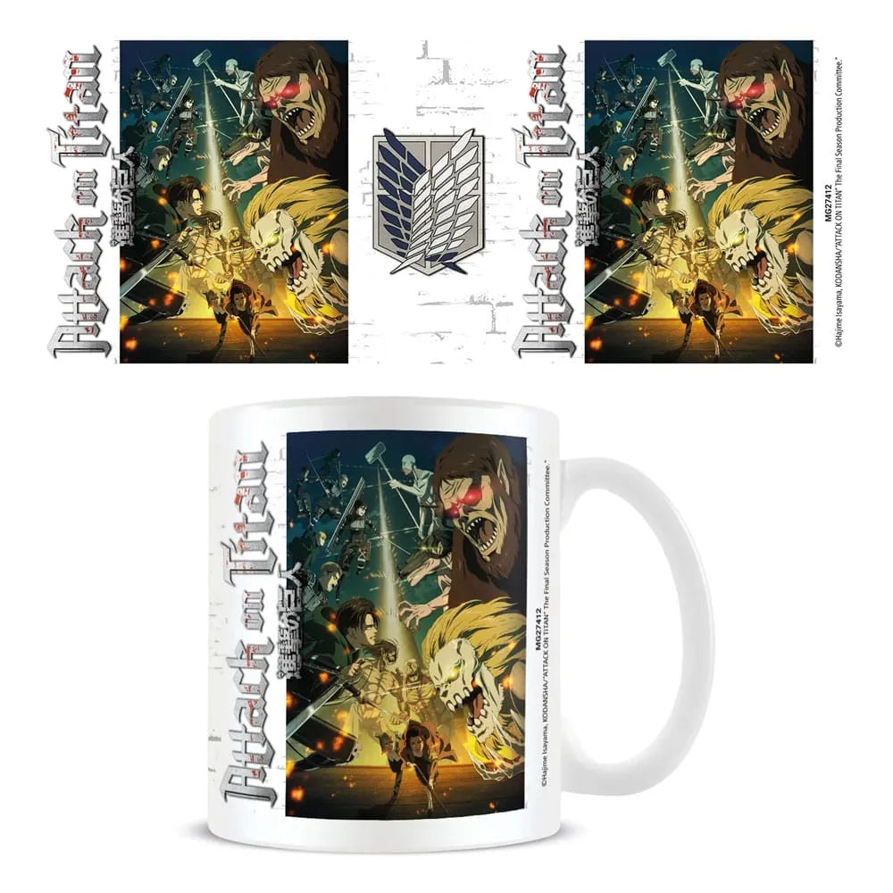 Attack on Titan Tasse Special Ops Squad vs Titans - Smalltinytoystore