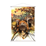 Attack on Titan Wandrolle Eren, Mikasa & Armin 60 x 90 cm - Smalltinytoystore