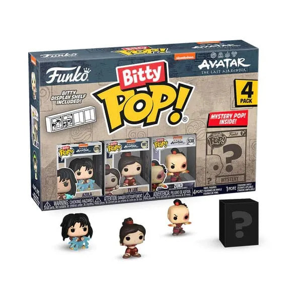 Avatar Der Herr der Elemente Bitty POP! Vinyl Figuren 4er-Pack Azula 2,5 cm - Smalltinytoystore