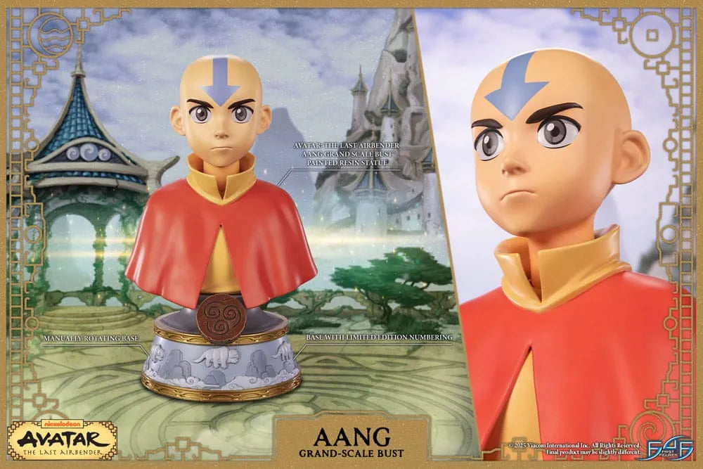Avatar: The Last Airbender PVC Statue Aang Collector's Edition 34 cm - Smalltinytoystore
