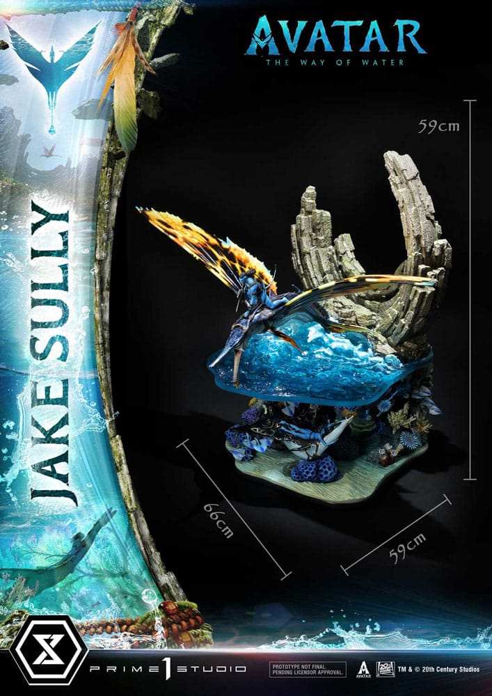 Avatar: The Way of Water Statue Jake Sully 59 cm - Smalltinytoystore
