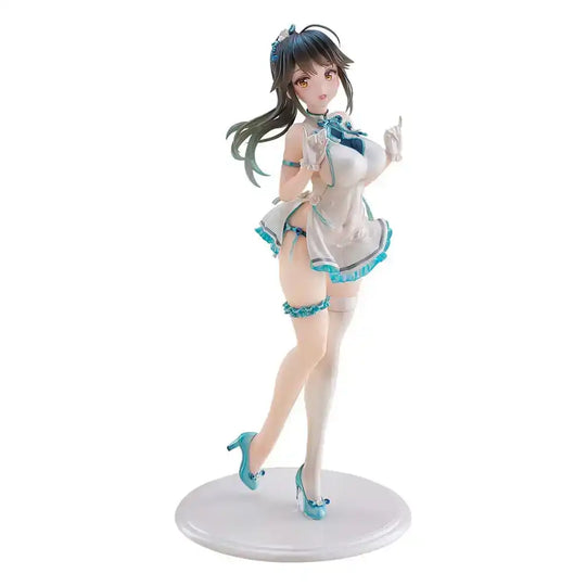 Avian Romance Pink Label 5 PVC Statue 1/6 Ponytail Girl: Qipao 29 cm - Smalltinytoystore