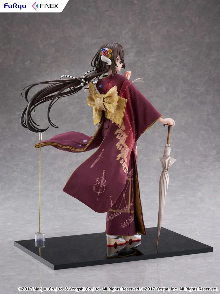 Azur Lane F:Nex PVC Statue 1/4 Mikasa blue flower komachi Ver. Japanese Doll 43 cm - Smalltinytoystore
