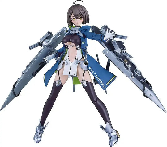 Azur Lane Modellbausatz PLAMATEA Baltimore 16 cm - Smalltinytoystore