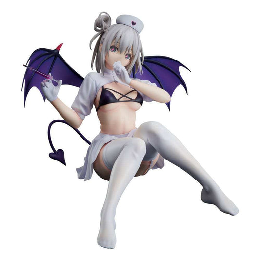 Azur Lane PVC Statue 1/4 Manchester: Midnight Devil in White 18 cm - Smalltinytoystore