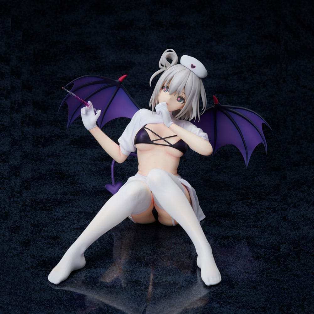 Azur Lane PVC Statue 1/4 Manchester: Midnight Devil in White 18 cm - Smalltinytoystore