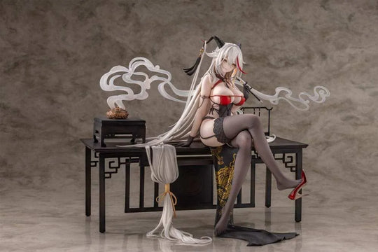 Azur Lane PVC Statue 1/6 Agir Golden Dragon Among Auspicious Clouds Ver. 22 cm - Smalltinytoystore