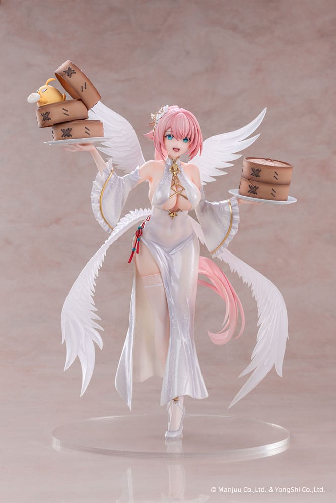 Azur Lane PVC Statue 1/6 Theseus: New Year's White Plumage Ver. 27 cm - Smalltinytoystore