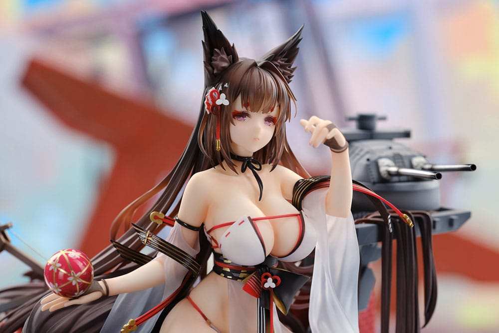 Azur Lane PVC Statue 1/7 Amagi Wending Waters Serene Lotus Ver. 25 cm - Smalltinytoystore