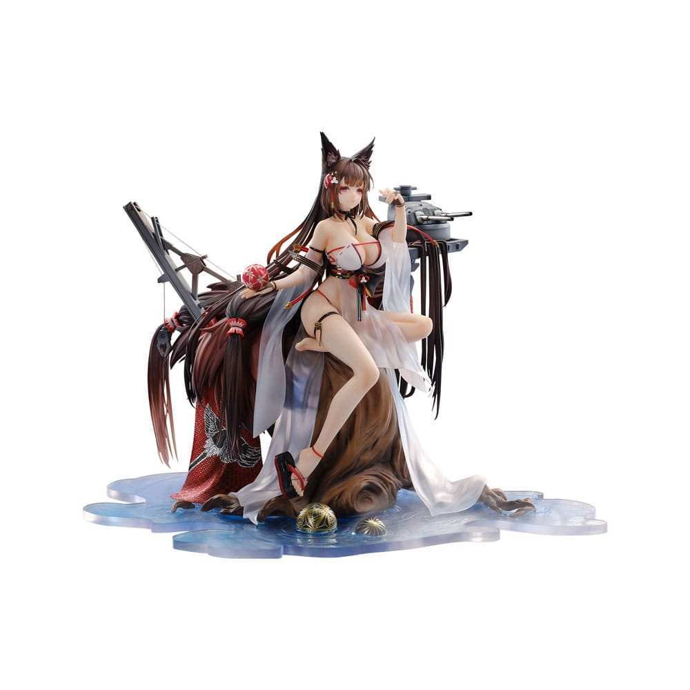 Azur Lane PVC Statue 1/7 Amagi Wending Waters Serene Lotus Ver. 25 cm - Smalltinytoystore