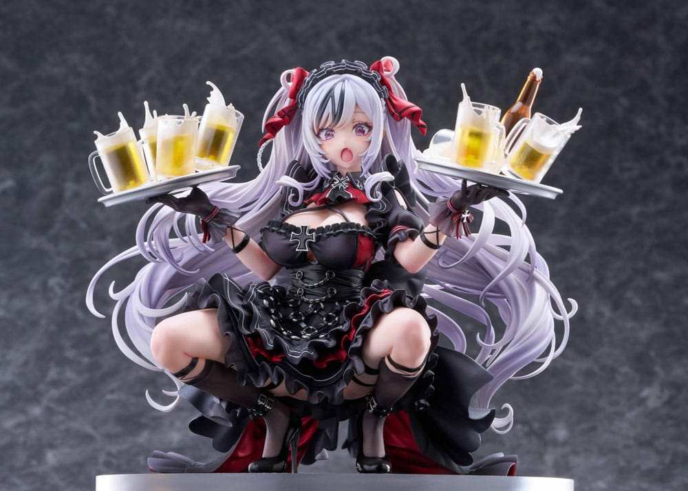 Azur Lane PVC Statue 1/7 Elbe: Time to Show Off AmiAmi Limited Edition 16 cm - Smalltinytoystore