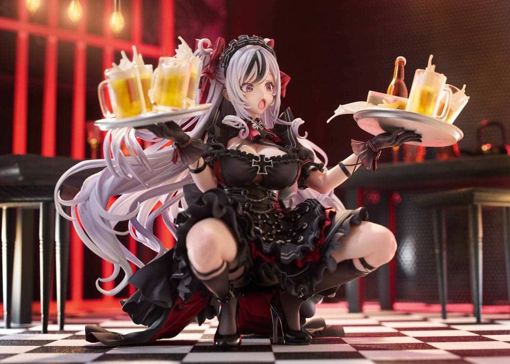 Azur Lane PVC Statue 1/7 Elbe: Time to Show Off AmiAmi Limited Edition 16 cm - Smalltinytoystore