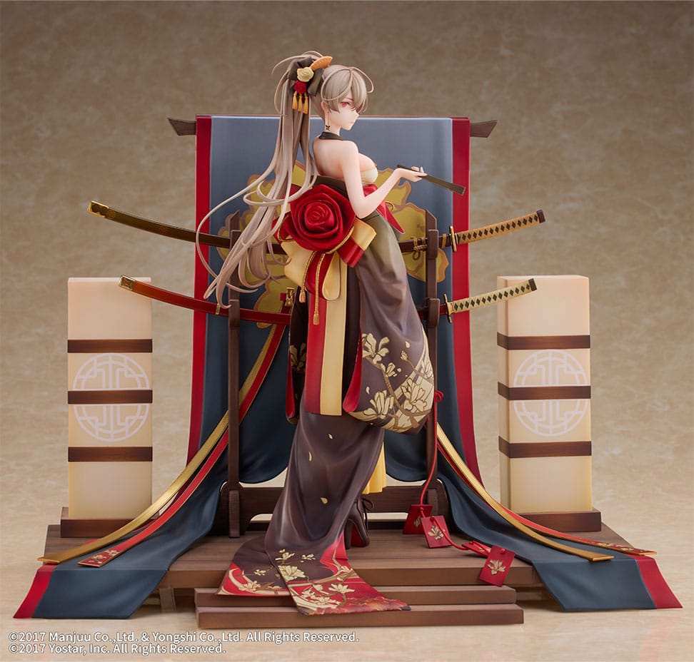 Azur Lane PVC Statue 1/7 Jean Bart Marine Sword Premier Neige Ver. 26 cm - Smalltinytoystore