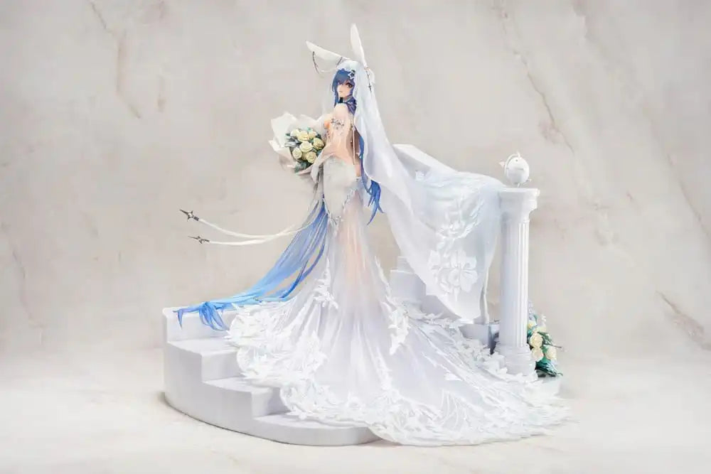 Azur Lane PVC Statue 1/7 New Jersey Snow-White Ceremony Ver. 35 cm - Smalltinytoystore