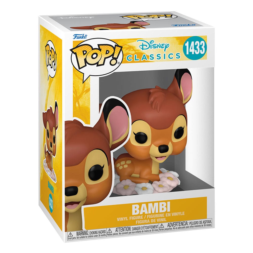 Bambi 80th Anniversary POP! Disney Vinyl Figur Bambi 9 cm - Smalltinytoystore