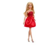 Barbie 80th Anniversary Puppe Ruby Red - Smalltinytoystore