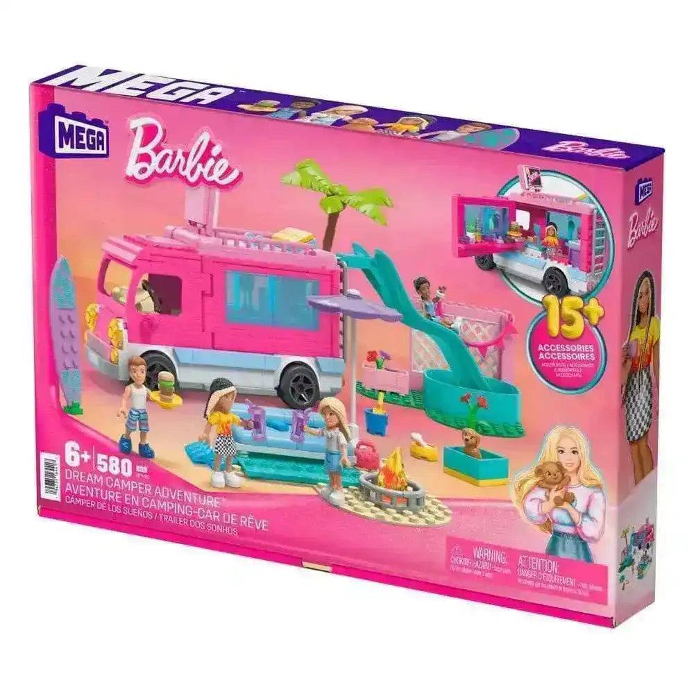 Barbie MEGA Bauset Abenteuer mit dem Traumwohnmobil - Smalltinytoystore