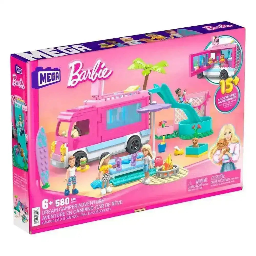Barbie MEGA Bauset Abenteuer mit dem Traumwohnmobil - Smalltinytoystore