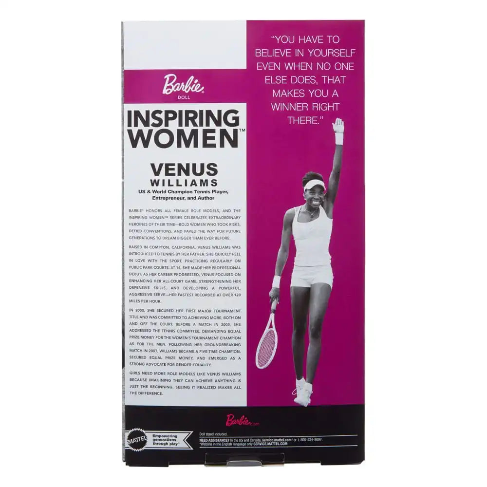 Barbie Signature Inspiring Women Puppe Venus Williams - Smalltinytoystore