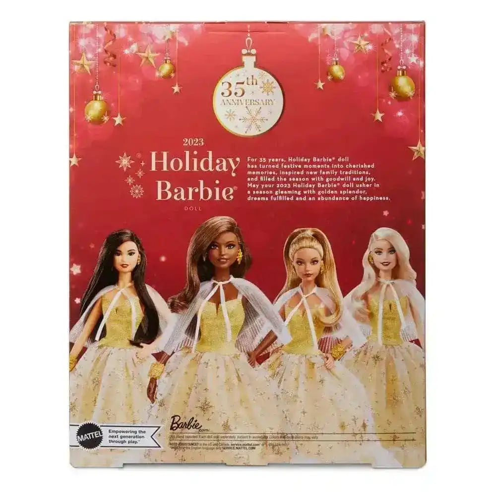 Barbie Signature Puppe 2023 Holiday Barbie #2 - Smalltinytoystore
