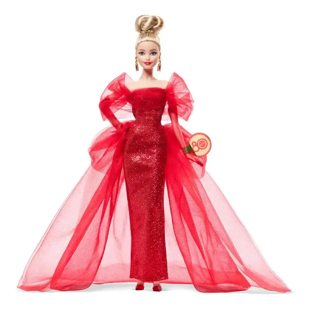 Barbie Signature Puppe 80th Anniversary Blonde - Smalltinytoystore