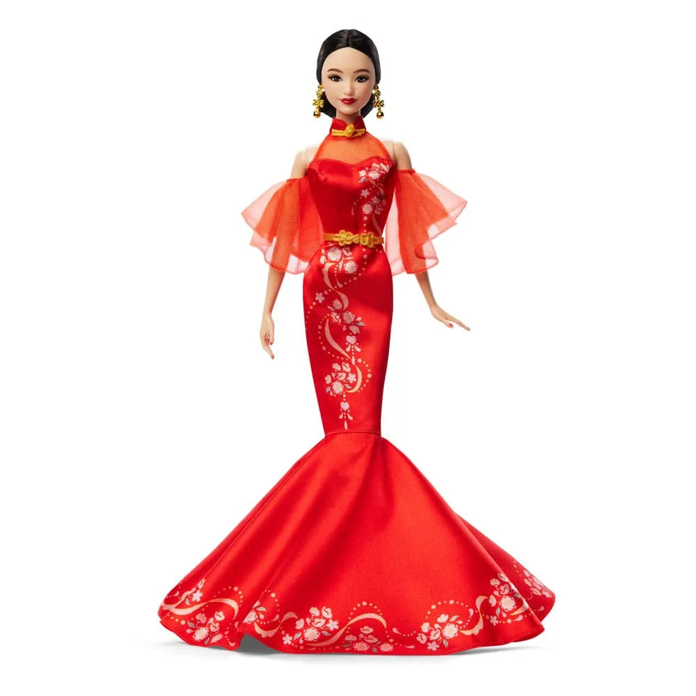 Barbie Signature Puppe Lunar New Year with Qipao Dress - Smalltinytoystore