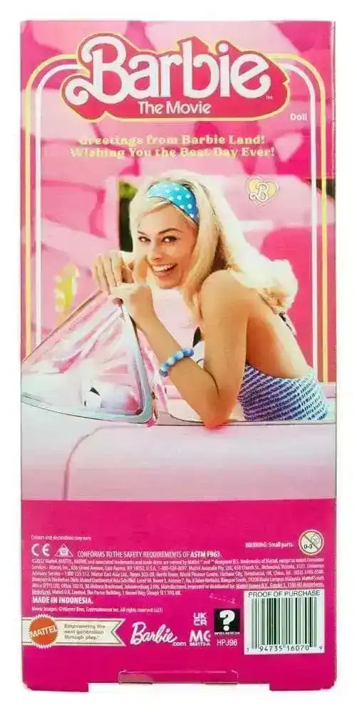 Barbie The Movie Puppe Barbie in Pink Gingham Dress - Smalltinytoystore