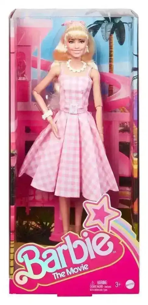 Barbie The Movie Puppe Barbie in Pink Gingham Dress - Smalltinytoystore