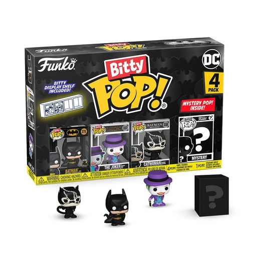 Batman 85th Anniversary Bitty POP! Vinyl Figuren 4er-Pack Batman 2,5 cm - Smalltinytoystore