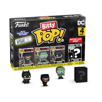 Batman 85th Anniversary Bitty POP! Vinyl Figuren 4er-Pack Catwoman 2,5 cm - Smalltinytoystore
