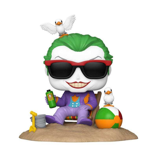 Batman 85th Anniversary POP! Deluxe Vinyl Figur The Joker (Beach) 9 cm - Smalltinytoystore