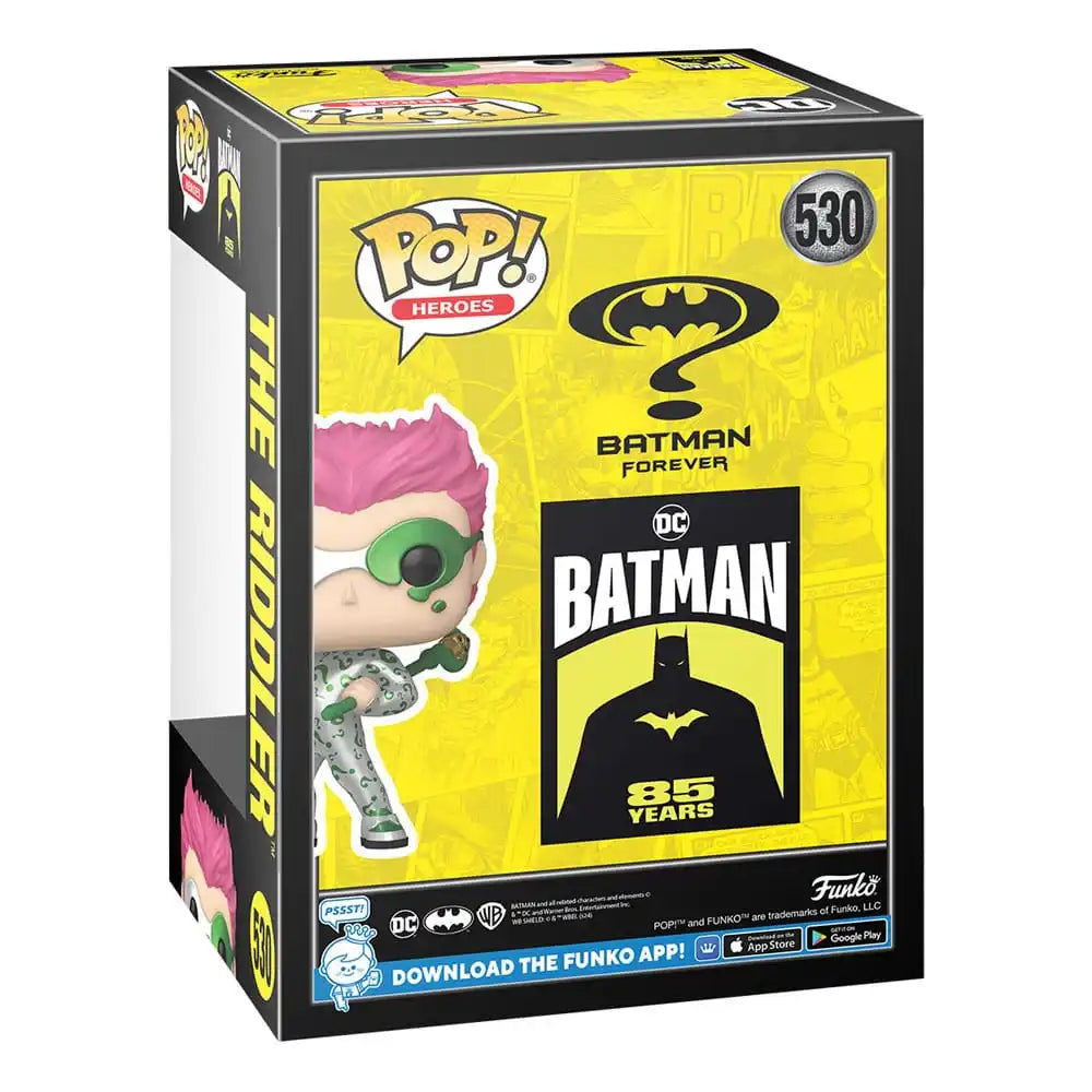 Batman 85th Anniversary POP! Movies Vinyl Figur The Riddler(MT) 9 cm - Smalltinytoystore