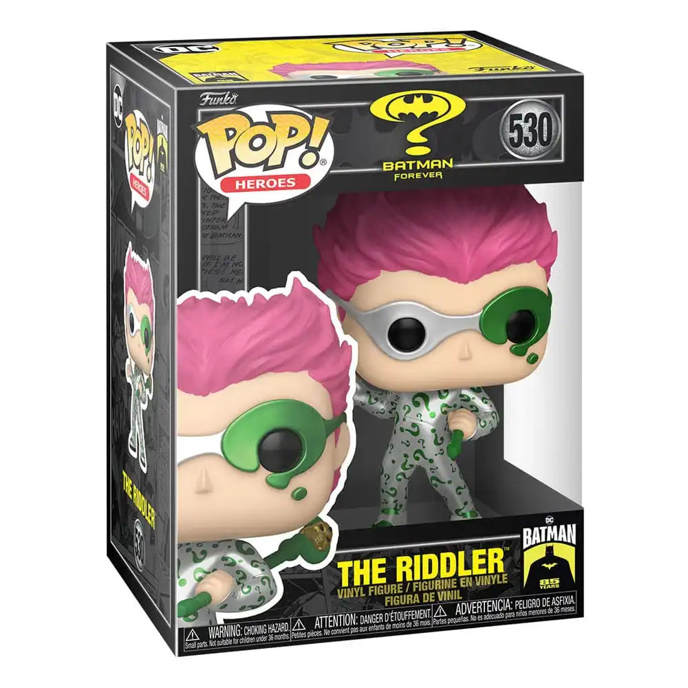 Batman 85th Anniversary POP! Movies Vinyl Figur The Riddler(MT) 9 cm - Smalltinytoystore