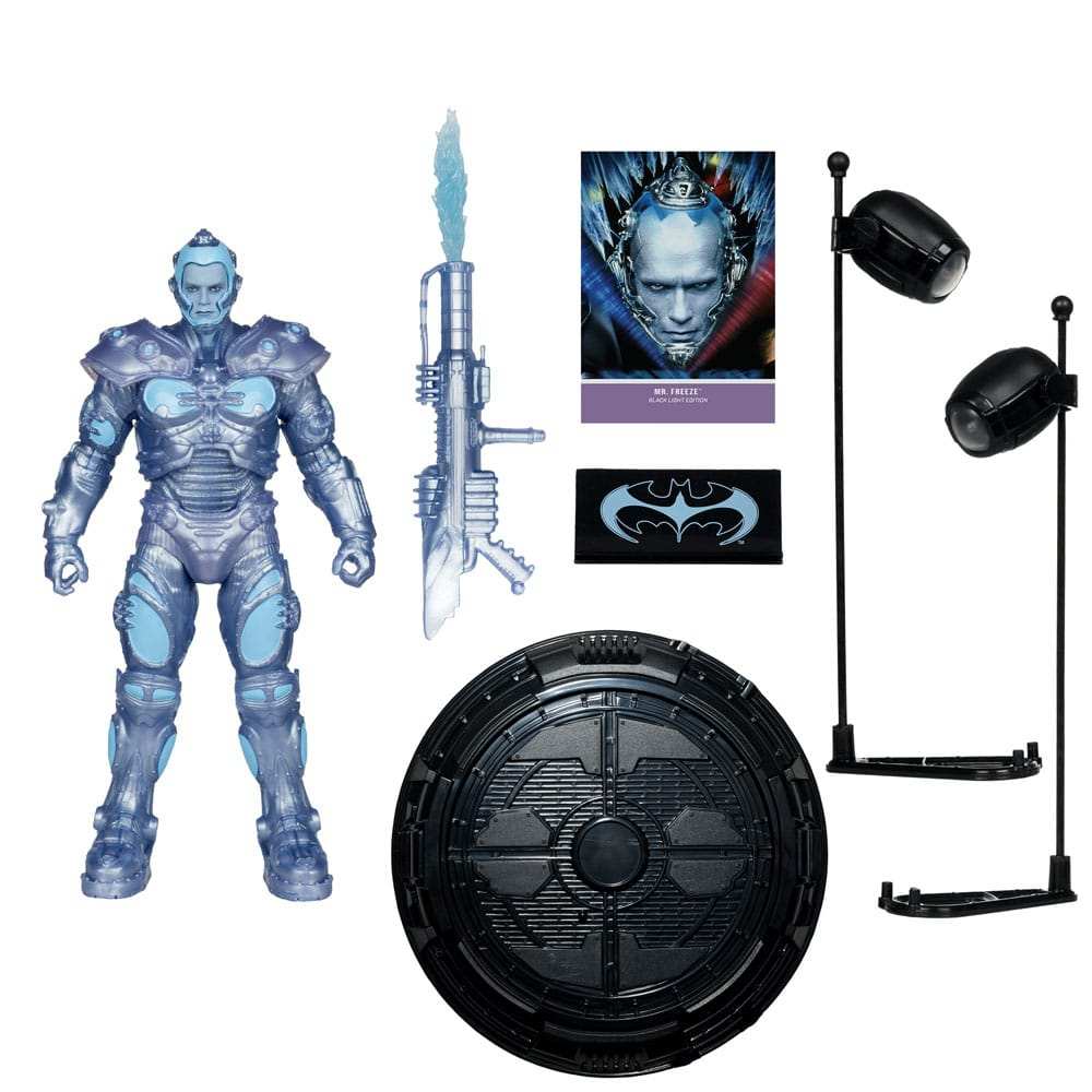 Batman & Robin DC Multiverse Actionfigur Mr. Freeze (Black Light Edition) (Gold Label) 18 cm - Smalltinytoystore