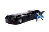 Batman Animated Series Metals Diecast Modell 1/24 Batmobile mit Figur - Smalltinytoystore