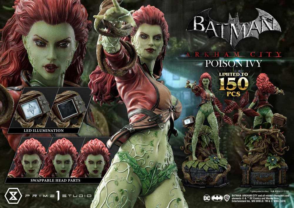 Batman: Arkham City Museum Masterline Series Statue 1/3 Poison Ivy 80 cm - Smalltinytoystore