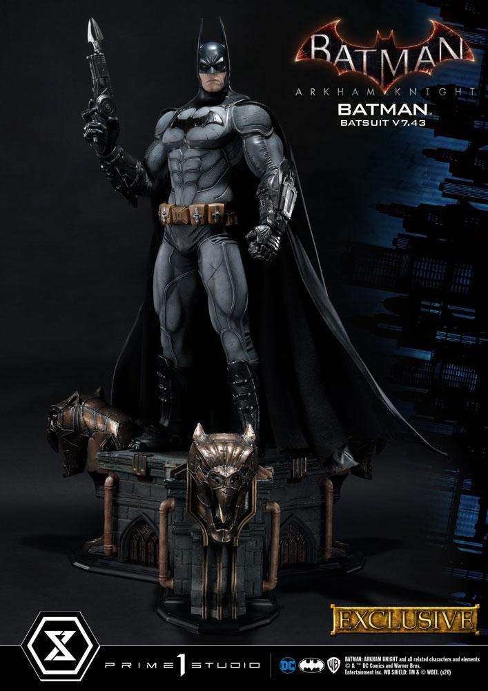 Batman Arkham Knight 1/3 Statue Batman Batsuit v7.43 Exclusive Version 86 cm - Smalltinytoystore