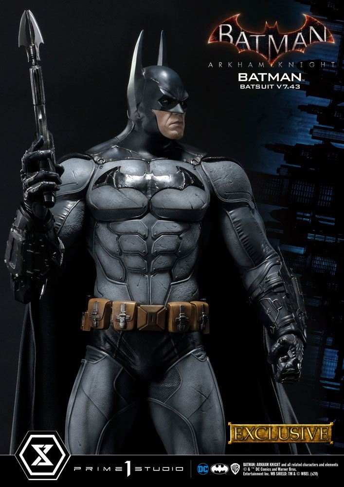 Batman Arkham Knight 1/3 Statue Batman Batsuit v7.43 Exclusive Version 86 cm - Smalltinytoystore