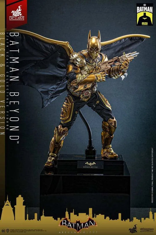 Batman Arkham Knight Videogame Masterpiece 1/6 Batman Beyond (Black & Gold Version) HOT TOYS - Smalltinytoystore