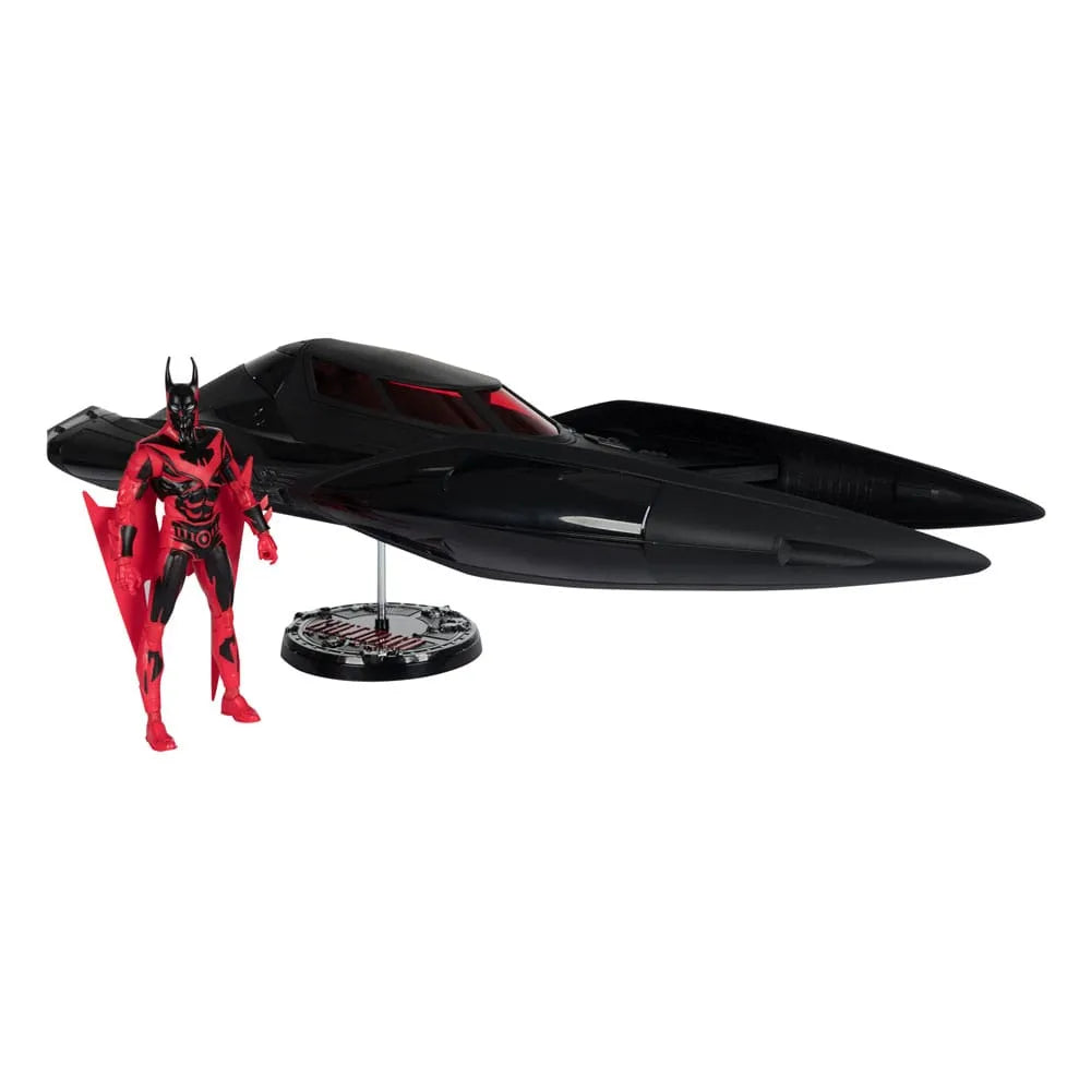 Batman Beyond DC Multiverse Actionfigur mit Fahrzeug Batman & The Batmobile (Gold Label) 53 cm - Smalltinytoystore