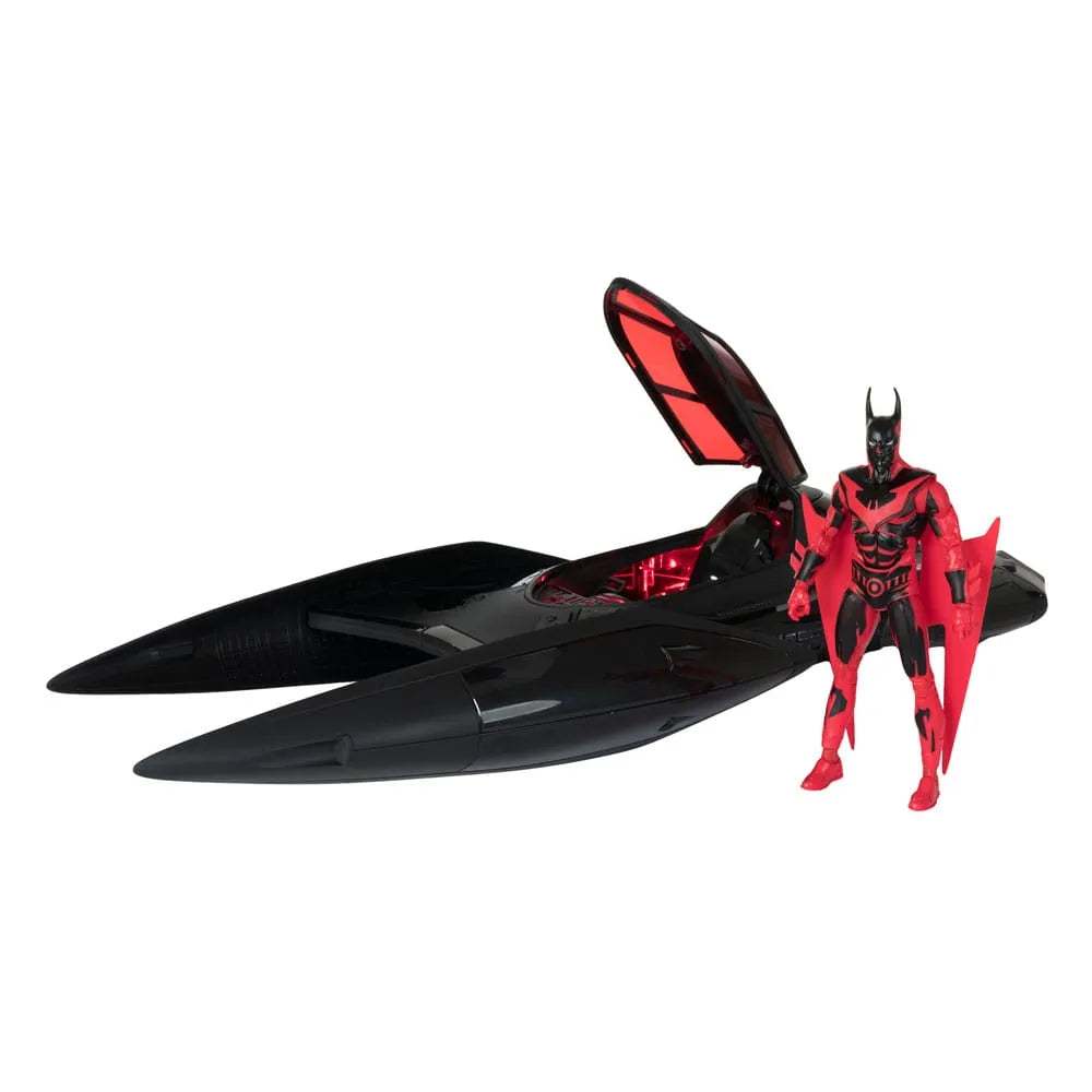 Batman Beyond DC Multiverse Actionfigur mit Fahrzeug Batman & The Batmobile (Gold Label) 53 cm - Smalltinytoystore
