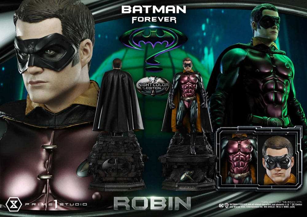 Batman Forever Museum Masterline Series Statue 1/3 Robin Night Color Edition 90 cm - Smalltinytoystore