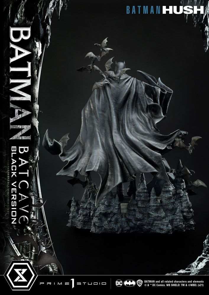 Batman Hush Statue 1/3 Batman Batcave Black Version 88 cm - Smalltinytoystore