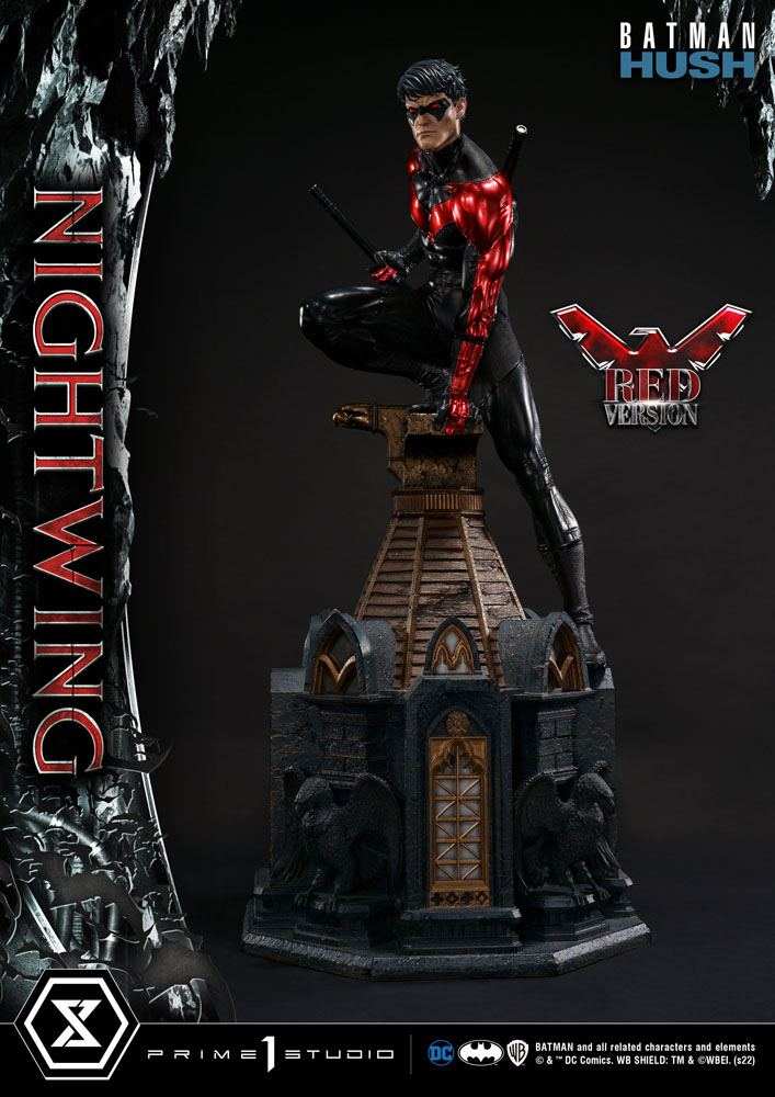 Batman Hush Statue Nightwing Red Version 87 cm - Smalltinytoystore
