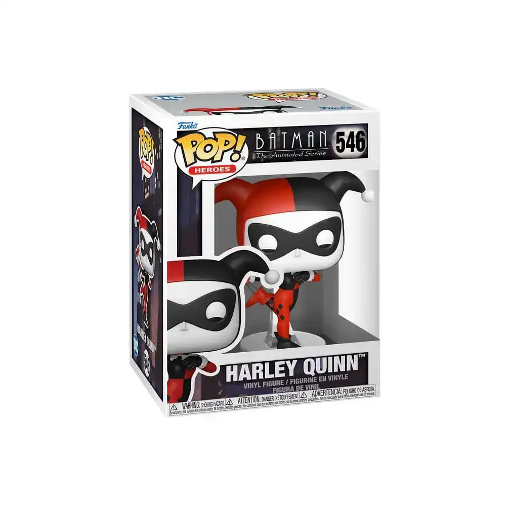 Batman: The Animated Series POP! Animation Vinyl Figur Harley Quinn 9 cm - Smalltinytoystore