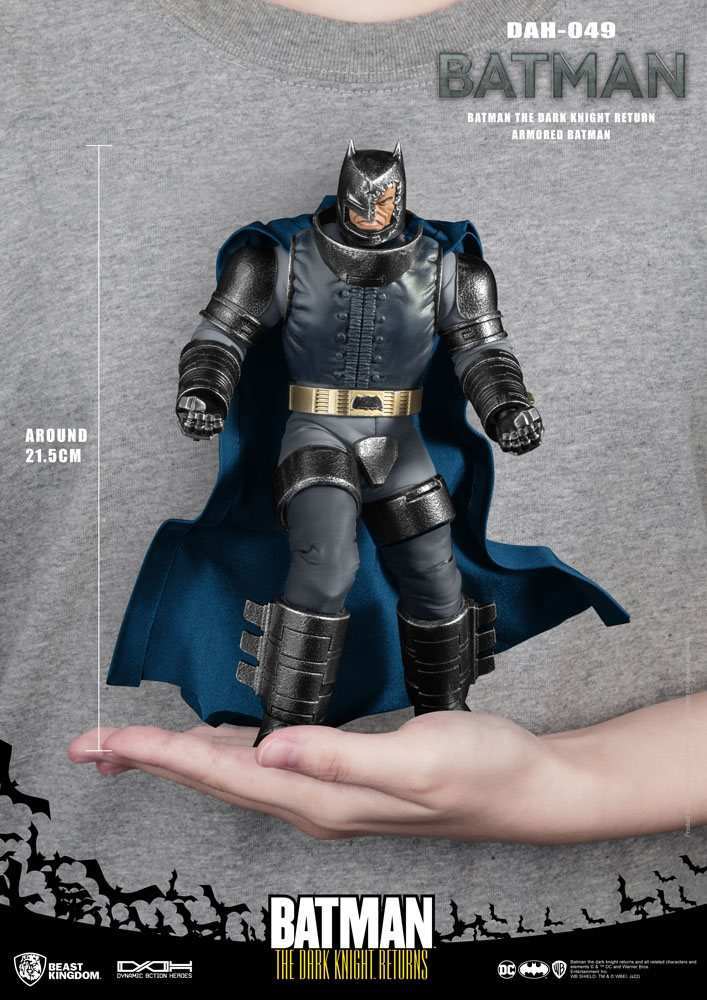 Batman The Dark Knight Returns Dynamic 8ction Heroes 1/9 Armored Batman 21 cm - Smalltinytoystore